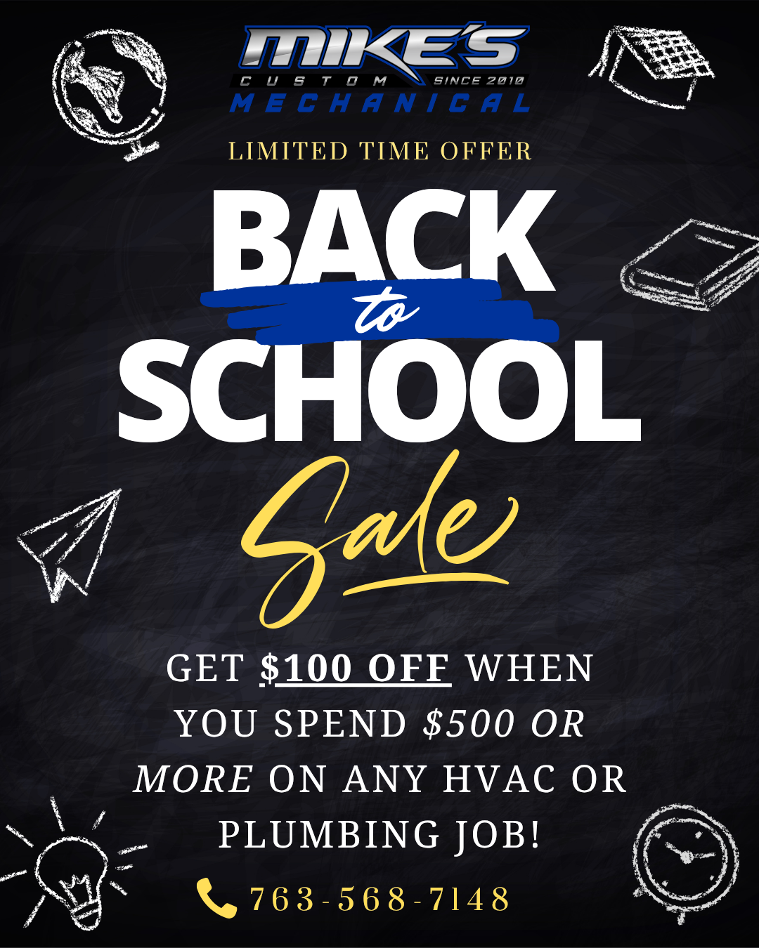 Back to School Sale